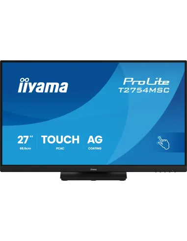 iiyama ProLite T2754MSC-B2AG pantalla para PC 68,6 cm (27") 1920 x 1080 Pixeles Full HD LED Pantalla táctil Multi-usuario Negro