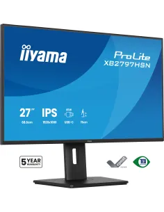 iiyama ProLite XB2797HSN-B1 pantalla para PC 68,6 cm (27") 1920 x 1080 Pixeles Full HD LCD Negro