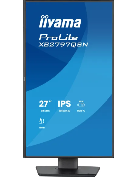 iiyama ProLite XB2797HSN-B1 pantalla para PC 68,6 cm (27") 1920 x 1080 Pixeles Full HD LCD Negro