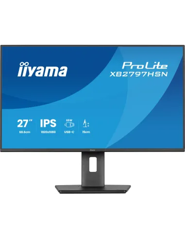 iiyama ProLite XB2797HSN-B1 pantalla para PC 68,6 cm (27") 1920 x 1080 Pixeles Full HD LCD Negro