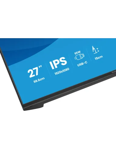 iiyama ProLite XB2797HSN-B1 pantalla para PC 68,6 cm (27") 1920 x 1080 Pixeles Full HD LCD Negro
