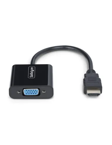 StarTech.com Adaptador HDMI a VGA - Conversor Activo HDMI a VGA - Conversor Activo de Vídeo para Ordenador de Sobremesa o