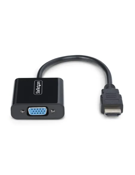 StarTech.com Adaptador HDMI a VGA - Conversor Activo HDMI a VGA - Conversor Activo de Vídeo para Ordenador de Sobremesa o