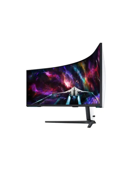 Samsung G95NC pantalla para PC 144,8 cm (57") 7680 x 2160 Pixeles Dual UHD LED Negro, Blanco