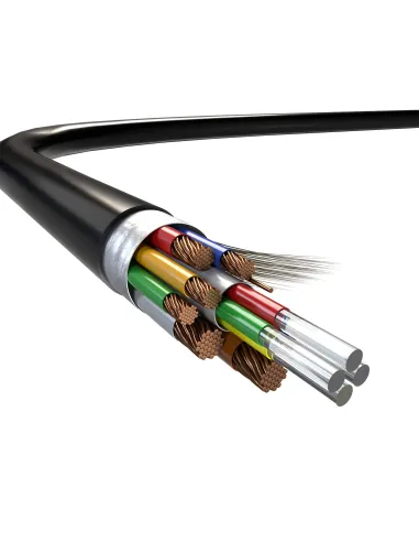 AISENS Cable Hdmi V2.1 AOC Desmontable Ultra Alta Velocidad   Hec 8K@60Hz 4K@120Hz 4 4 4 48Gbps, A M-D A M, Negro, 20M