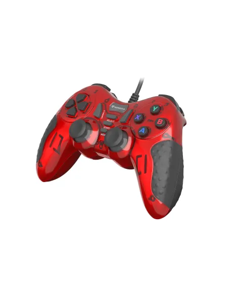 GENESIS MANGAN 200 Rojo USB 2.0 Gamepad Analógico Digital PC