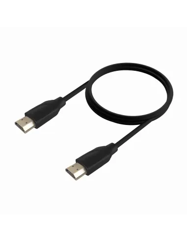 AISENS Cable HDMI V2.0 Premium Alta Velocidad   Hec 4K@60Hz 18Gbps, A M-A M, Negro, 1.0m