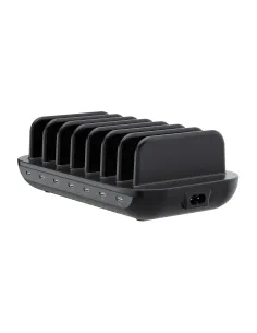 Conceptronic OZUL07B cargador de dispositivo móvil Universal Negro Corriente alterna Carga rápida Interior