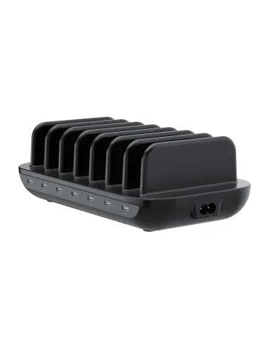 Conceptronic OZUL07B cargador de dispositivo móvil Universal Negro Corriente alterna Carga rápida Interior