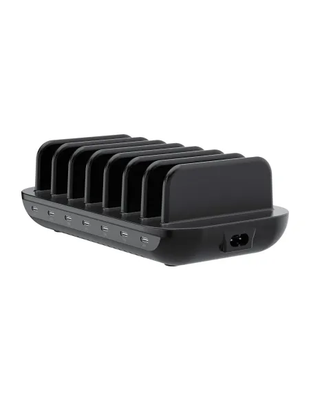 Conceptronic OZUL07B cargador de dispositivo móvil Universal Negro Corriente alterna Carga rápida Interior
