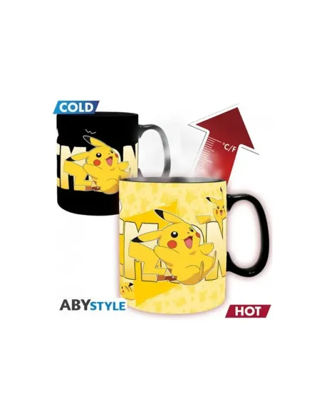 Taza abystyle pokemon pikachu 460 ml