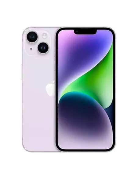 Telefono movil smartphone apple iphone 14 5g - 128gb - 6.1 pulgadas purpura acondicionado