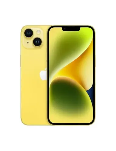 Telefono movil smartphone apple iphone 14 5g - 128gb - 6.1 pulgadas amarillo acondicionado