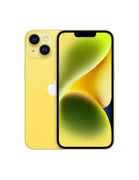 Telefono movil smartphone apple iphone 14 5g - 128gb - 6.1 pulgadas amarillo acondicionado