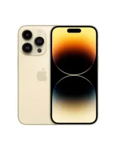 Telefono movil smartphone apple iphone 14 pro 5g - 128gb - 6.1 pulgadas oro acondicionado