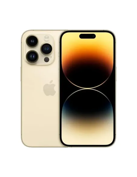 Telefono movil smartphone apple iphone 14 pro 5g - 128gb - 6.1 pulgadas oro acondicionado