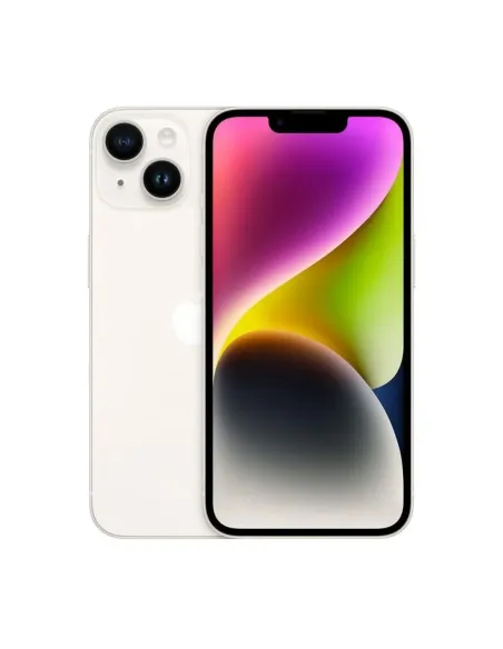 Telefono movil smartphone apple iphone 14 5g - 128gb - 6.1 pulgadas blanco acondicionado