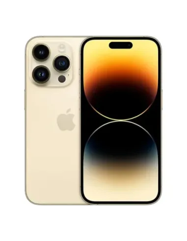 Telefono movil smartphone apple iphone 14 pro max 5g - 128gb - 6.7 pulgadas oro acondicionado