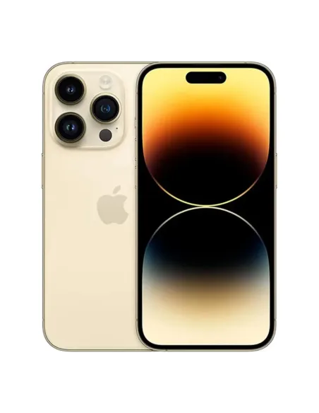 Telefono movil smartphone apple iphone 14 pro max 5g - 128gb - 6.7 pulgadas oro acondicionado