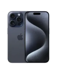 Telefono movil smartphone apple iphone 15 pro 5g - 256gb - 6.1 pulgadas azul acondicionado
