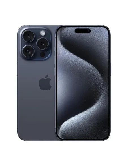 Telefono movil smartphone apple iphone 15 pro 5g - 256gb - 6.1 pulgadas azul acondicionado