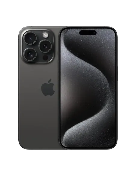 Telefono movil smartphone apple iphone 15 pro 5g - 512gb - 6.1 pulgadas negro acondicionado