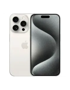 Telefono movil smartphone apple iphone 15 pro max 5g - 256gb - 6.7 pulgadas blanco acondicionado