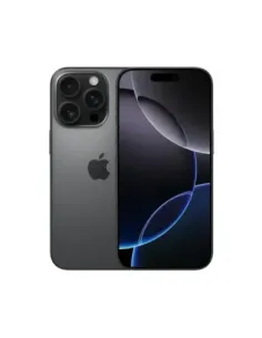 Telefono movil smartphone apple iphone 16 pro 5g - 256gb - 6.3 pulgadas negro acondicionado