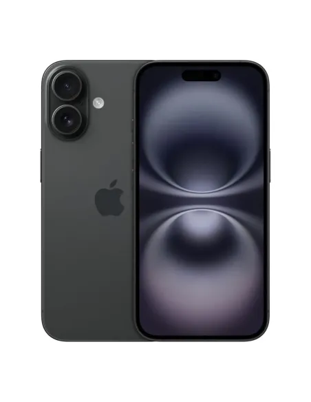 Telefono movil smartphone apple iphone 16 5g - 128gb - 6.1 pulgadas negro acondicionado