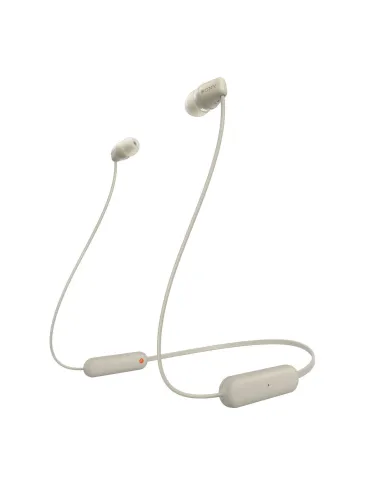 Sony WI-C100 Auriculares Inalámbrico Dentro de oído Llamadas Música Bluetooth Beige