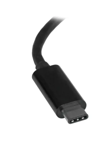 StarTech.com Adaptador de Red Ethernet Gigabit USB-C - Adaptador externo USB 3.0 a RJ45 - USB Tipo C a Ethernet - Negro