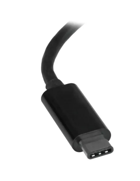 StarTech.com Adaptador de Red Ethernet Gigabit USB-C - Adaptador externo USB 3.0 a RJ45 - USB Tipo C a Ethernet - Negro