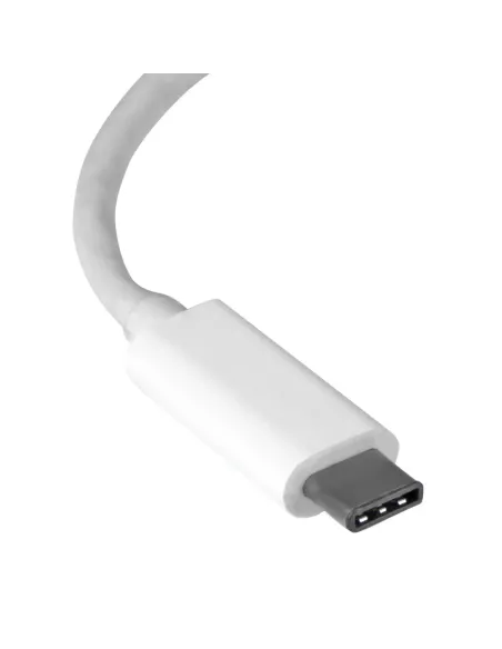 StarTech.com Adaptador de Red Ethernet Gigabit USB-C - Adaptador externo USB 3.0 a RJ45 - USB Tipo C a Ethernet - Negro