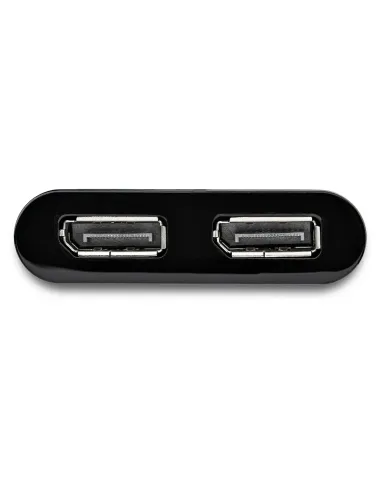 StarTech.com Adaptador Gráfico Externo USB 3.0 a DisplayPort Doble 4K60 DisplayLink - Cable Conversor USB 3.0 a DP de Vídeo