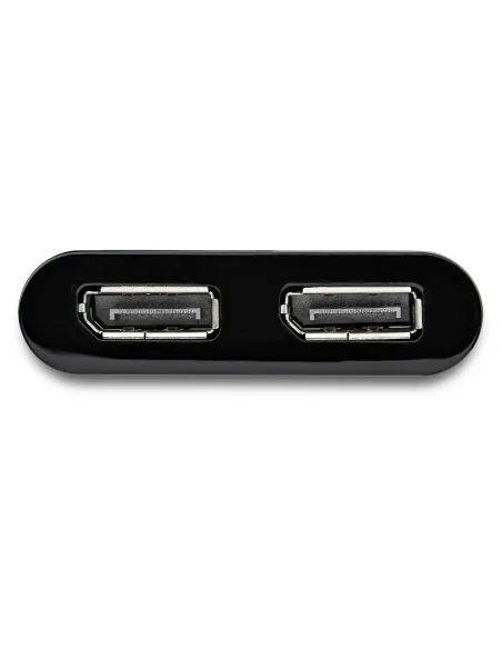 StarTech.com Adaptador Gráfico Externo USB 3.0 a DisplayPort Doble 4K60 DisplayLink - Cable Conversor USB 3.0 a DP de Vídeo