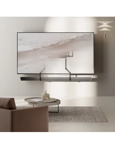 AISENS Soporte Universal Para Barra de Sonido, Negro
