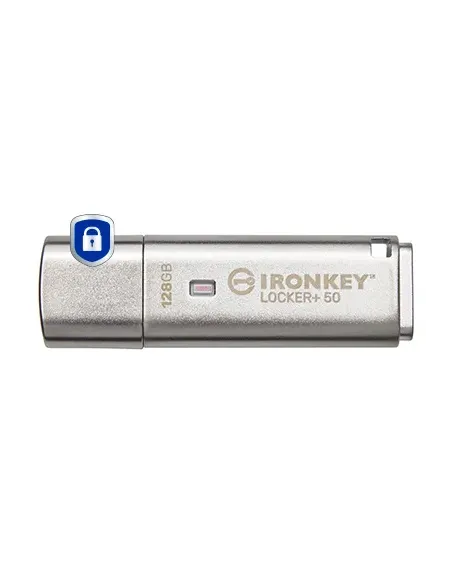 Kingston Technology IronKey 128GB IKLP50 AES USB, w 256bit Encryption