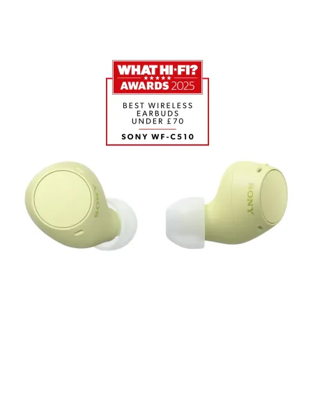 Sony WF-C510 Auriculares True Wireless Stereo (TWS) Dentro de oído Llamadas Música Deporte Uso diario Bluetooth Amarillo
