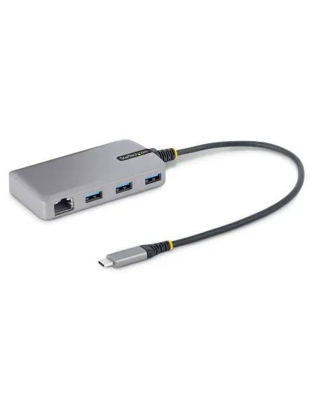 StarTech.com Hub USB-C de 3 Puertos USBA - USB 3.0 de 5Gbps - Alimentado por el Bus - Concentrador USB-C de 3 Puertos USB-A -