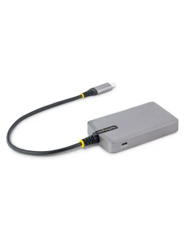 StarTech.com Hub USB-C de 3 Puertos USBA - USB 3.0 de 5Gbps - Alimentado por el Bus - Concentrador USB-C de 3 Puertos USB-A -