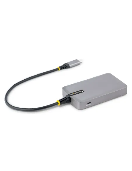 StarTech.com Hub USB-C de 3 Puertos USBA - USB 3.0 de 5Gbps - Alimentado por el Bus - Concentrador USB-C de 3 Puertos USB-A -
