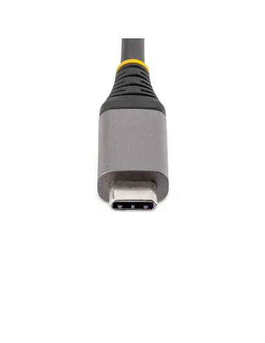 StarTech.com Hub USB-C de 3 Puertos USBA - USB 3.0 de 5Gbps - Alimentado por el Bus - Concentrador USB-C de 3 Puertos USB-A -