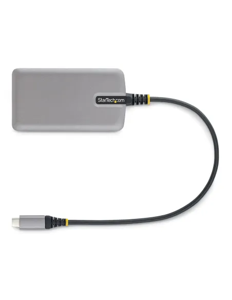 StarTech.com Hub USB-C de 3 Puertos USBA - USB 3.0 de 5Gbps - Alimentado por el Bus - Concentrador USB-C de 3 Puertos USB-A -
