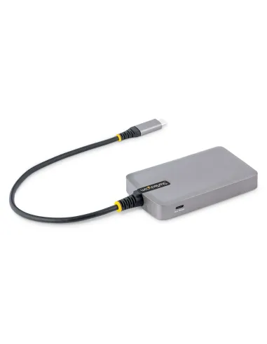 StarTech.com Hub USB de 4 Puertos USBA - USB 3.0 de 5Gbps - Alimentado por el Bus - Concentrador USB-C de 4 Puertos USB-A con