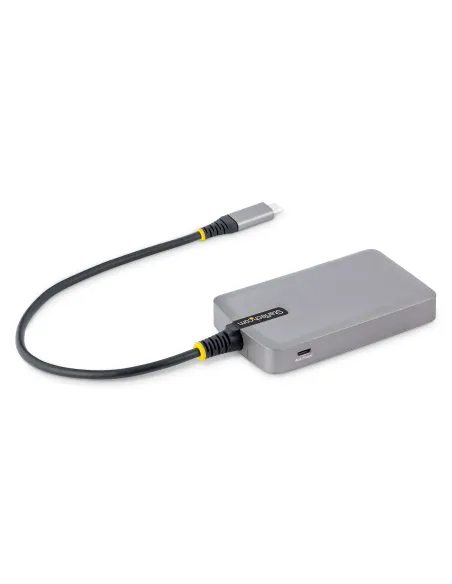 StarTech.com Hub USB de 4 Puertos USBA - USB 3.0 de 5Gbps - Alimentado por el Bus - Concentrador USB-C de 4 Puertos USB-A con