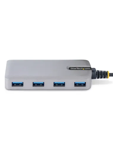 StarTech.com Hub USB de 4 Puertos USBA - USB 3.0 de 5Gbps - Alimentado por el Bus - Concentrador USB-C de 4 Puertos USB-A con