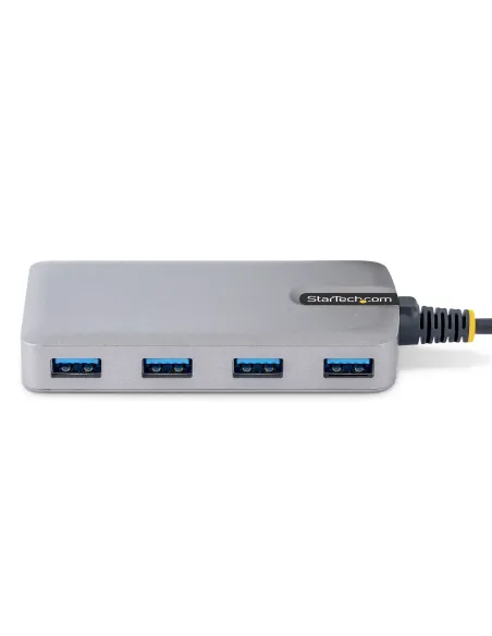 StarTech.com Hub USB de 4 Puertos USBA - USB 3.0 de 5Gbps - Alimentado por el Bus - Concentrador USB-C de 4 Puertos USB-A con