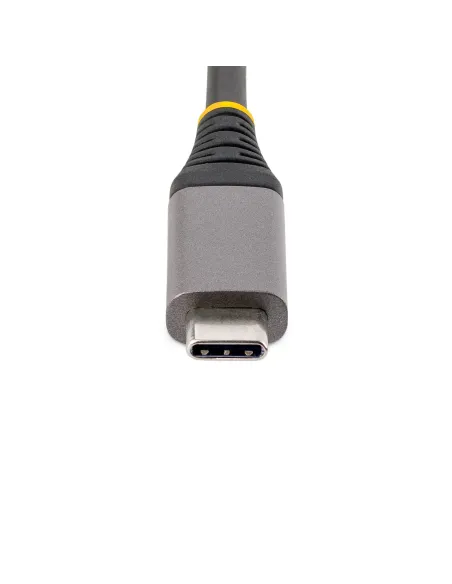 StarTech.com Hub USB de 4 Puertos USBA - USB 3.0 de 5Gbps - Alimentado por el Bus - Concentrador USB-C de 4 Puertos USB-A con