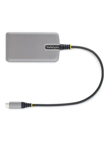 StarTech.com Hub USB de 4 Puertos USBA - USB 3.0 de 5Gbps - Alimentado por el Bus - Concentrador USB-C de 4 Puertos USB-A con