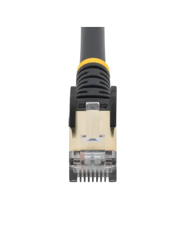 StarTech.com Cable 10m Ethernet CAT6a - Cable de Red de 10 Gigabits Blindado Snagless RJ45 PoE de 100W - Latiguillo STP de